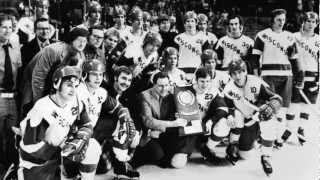 Wisconsin 1973 NCAA championship hockey team video [upl. by Ferri232]