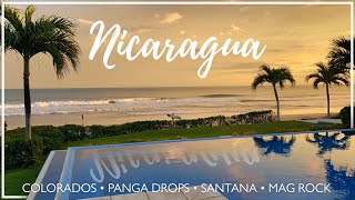 Nicaragua Surf Trip  Colorados Panga Drops Rancho Santana Mag Rock [upl. by Bondon681]