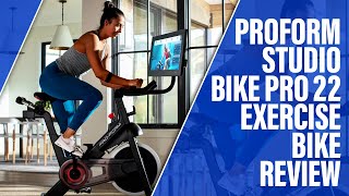 ProForm Studio Bike Pro 22 Exercise Bike Review Should You Buy It Expert Analysis Inside [upl. by Ntsyrk599]