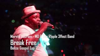 Mervin Budram  MD amp The R1pple 3ffect Band Live at Belize Gospel Expo 2017 [upl. by Eilojne803]