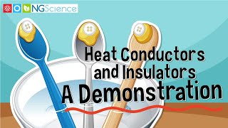 Heat Conductors and Insulators – A Demonstration [upl. by Llenal]