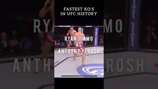 Fastest Knockouts In UFC History 💥 [upl. by Itsud]