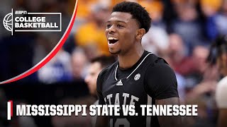 🚨 Mississippi State UPSETS Tennessee in SEC Tournament Quarterfinals 🚨  Full Game Highlights [upl. by Schnapp917]