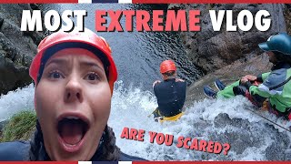 «This is madness» Canyoning in Oppdal with a crazy Aussie guide  Visit Norway [upl. by Akinnej52]