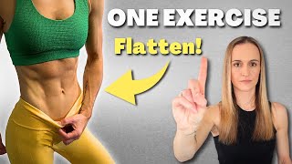 Tighten amp Flatten your Lower Belly with ONE EXERCISE Guaranteed [upl. by Notniuq]