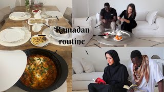 ROUTINE DU SOIR RAMADAN 🌙 RECETTES et DRESSAGE DE TABLE [upl. by Akiehsal]