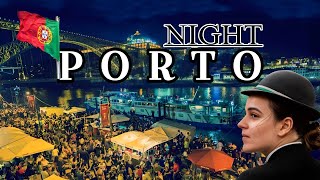 Nightlife in Porto Portugal Ribeira do Porto september 2024quot 4kHDR porto portugal [upl. by Fanestil]