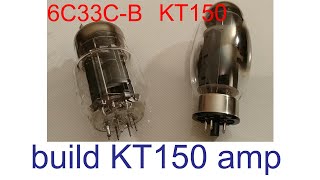 KT150 is much easier than 6C33CB Triode pp amplifier F2801 assembly 2 FLUXION custom design [upl. by Karen]