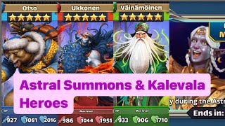 Empires amp Puzzles Hero Analysis amp Astral Summons  🧊Otso amp Costumes 🍀 Väinämöinen  🔥Ukkonen [upl. by Deloria]