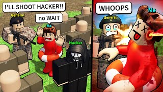 Can I finish Roblox Air Force training with HACKERS [upl. by Budge]