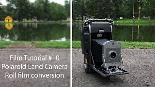 Film Tutorial 10 Polaroid land camera film conversion build [upl. by Trix349]