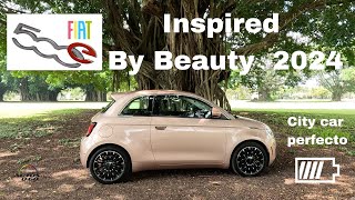 Fiat 500e Inspired By Beauty 2024 el city car perfecto para Miami [upl. by Yanarp]