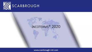 Incoterms 2020 Basics Training [upl. by Nage]