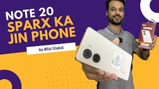 Sparx Note 20 Unboxing Review Price In Pakistan 42000 White Colour Sparx Note 20 Camera Test [upl. by Luemas]