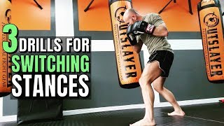 Three Advanced Drills to Improve Your Close Range Footwork  Switching Stances [upl. by Nanette]