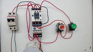 Single Phase Motor Starter  DOL Starter Connection For Single Phase Motor  गुड़िया स्टार्टर [upl. by Nagar]