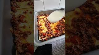 Lasagne 😋 viral viralshort food cooking foryou recipe foryoupage abo [upl. by Yahsed]