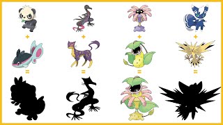 Pokemon Fusion Compilation 261  zapdos  meowstic  victreebel  lileep  liepard  salazzle [upl. by Yee]