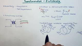 Transformator  Einführung  Elektrotechnik [upl. by Ellerd755]