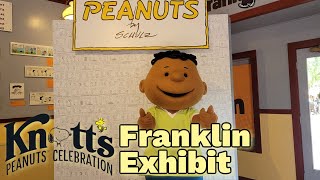 Knotts PEANUTS Celebration 2024 – Franklin Exhibit  Knotts Berry Farm [upl. by Riamo725]