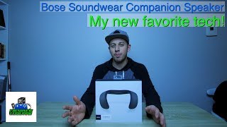 Bose Soundwear Companion Speaker  This is my new favorite tech [upl. by Haynes]