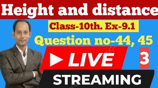 🔥height and distance class 10 one shot🔥Height and distance in hindiClass10th part04 [upl. by Laughton]