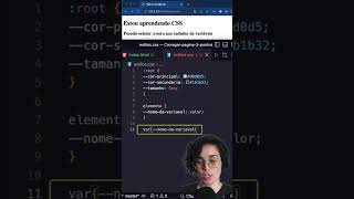 Pseudoseletor root e variáveis CSS [upl. by Lovel506]