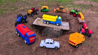 Tractor Video Tractor Jcb Loading tractorTruck and tractor Pulling sonalika tractor CSTOY 🚜🛺 [upl. by Einial]