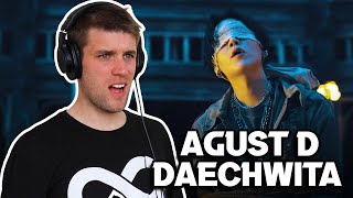 Rapper Reacts to AGUST D SUGA BTS FOR THE FIRST TIME  DAECHWITA 대취타 MV [upl. by Ahsotal]