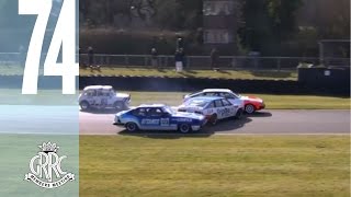 Ford Capri PUNTS Rover SD1 into spin [upl. by Ahtela654]