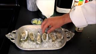 Raw Oysters on the Half Shell Recipe [upl. by Jeth536]