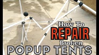 How To Repair Popup Tents [upl. by Kessler]