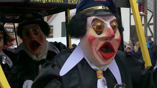 Oberwiler Fasnacht 2018 Umzug [upl. by Ahsital]