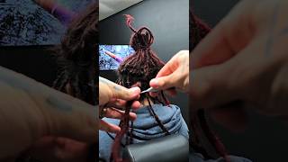 Dreadlock Root to Tip Crochet Hook Maintenance [upl. by Calla347]