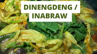 DINENGDENG ILOCANO recipe INABRAW BULAKLAK NG KALABASA sabong karabasa w GALUNGGONG [upl. by Dennis388]