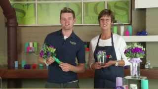 Decorating Vases amp Enhancing Handtied Bouquets using Flex Wrap [upl. by Reede46]