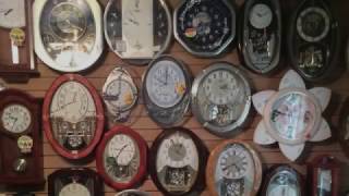 My Clock Collection  December 19 2016（私のクロックコレクション） [upl. by Adnertal56]