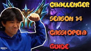 HOW TO PLAY CASSIOPEIA IN SEASON 14 LIKE A CHALLENGER [upl. by Minabe]