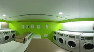 University of Lethbridge UHall Residence in 360°  Laundry [upl. by Sherborn611]