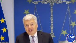 Didier Reynders sur le quotpass sanitairequot  événement de clôture de campagne [upl. by Dnomyar]