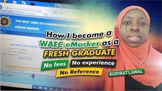 How I became a WAEC Examiner immediately after graduation  Income  Opportunities [upl. by Rust]