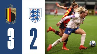 Belgium 32 England  Lionesses Defeated In Belgium  Highlights [upl. by Deibel]