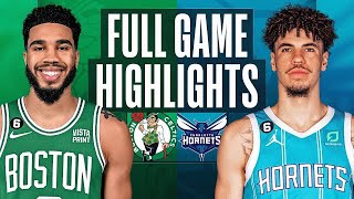 Boston Celtics vs Charlotte Hornets Full Highlights HD  20 2023 NBA Regular Season [upl. by Nycila]