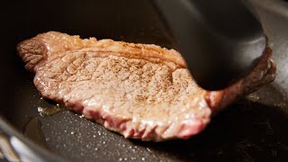 【ステーキ】スーパーの安いお肉を美味しく、柔らかく焼く方法！！ [upl. by Artep]