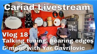 Cariad Drum lessons with Yard Gavrilovic Mr Steve Gadds drum tech [upl. by Anelak]