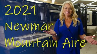 2021 Newmar Mountain Aire  Full Motorhome Walkthrough Tour  NIRVC [upl. by Katushka745]