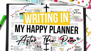 Plan amp Back Plan The Week With Me✍🏾 What I Write In My Horizontal Happy Planner January 2024 [upl. by Luthanen]