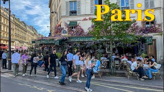 Paris France🇫🇷  Paris walking tour April 2024  Paris 4K  A Walk In Paris [upl. by Chapnick]