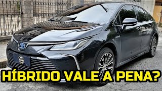 Corolla híbrido opinião do dono consumo desempenho preço  Caçador de Carros [upl. by Bascomb]