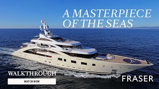 ACE 85M 279 Lurssen Yacht for sale  Superyacht walkthrough [upl. by Nnaira]